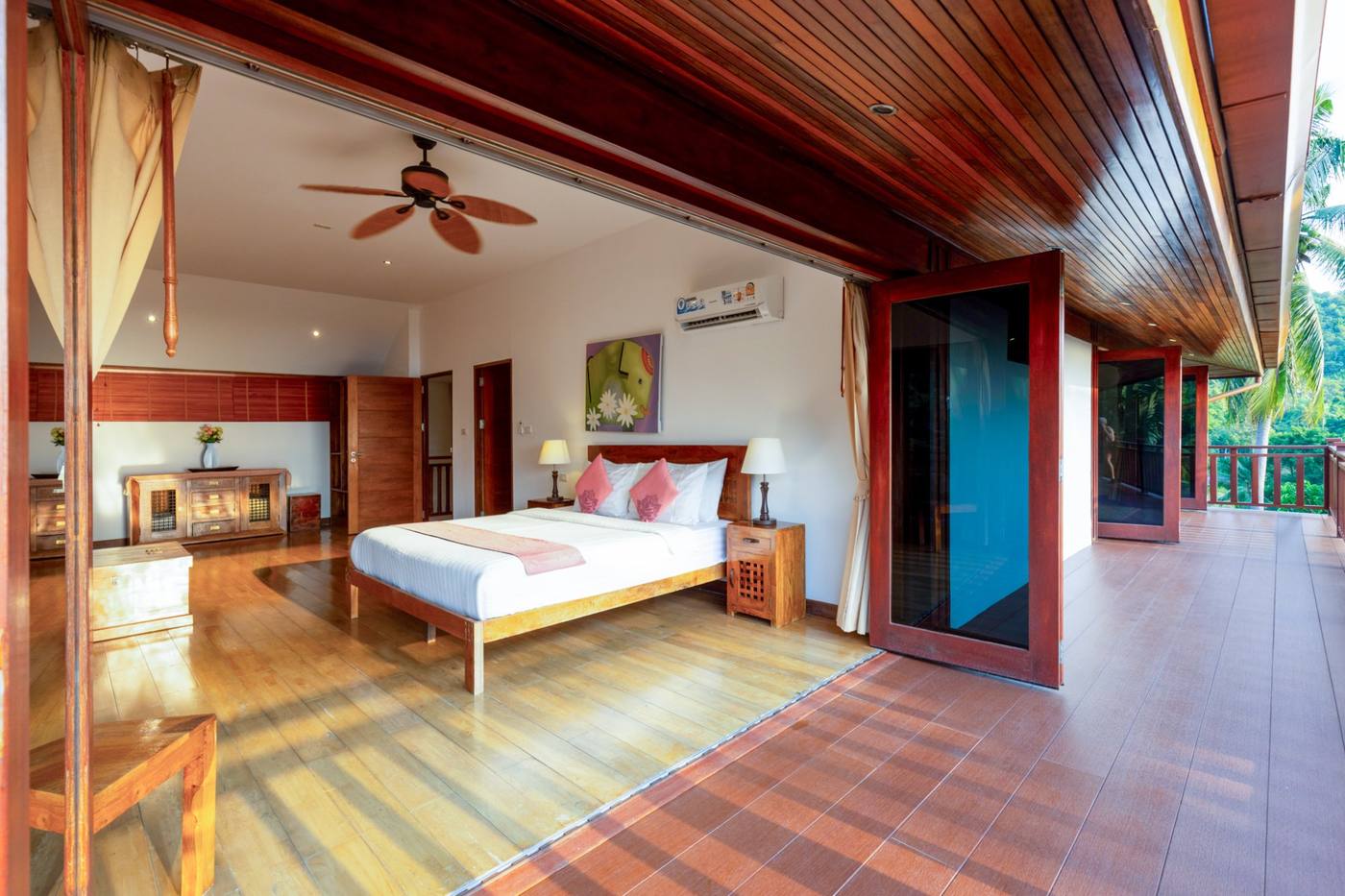 Master bedroom balcony