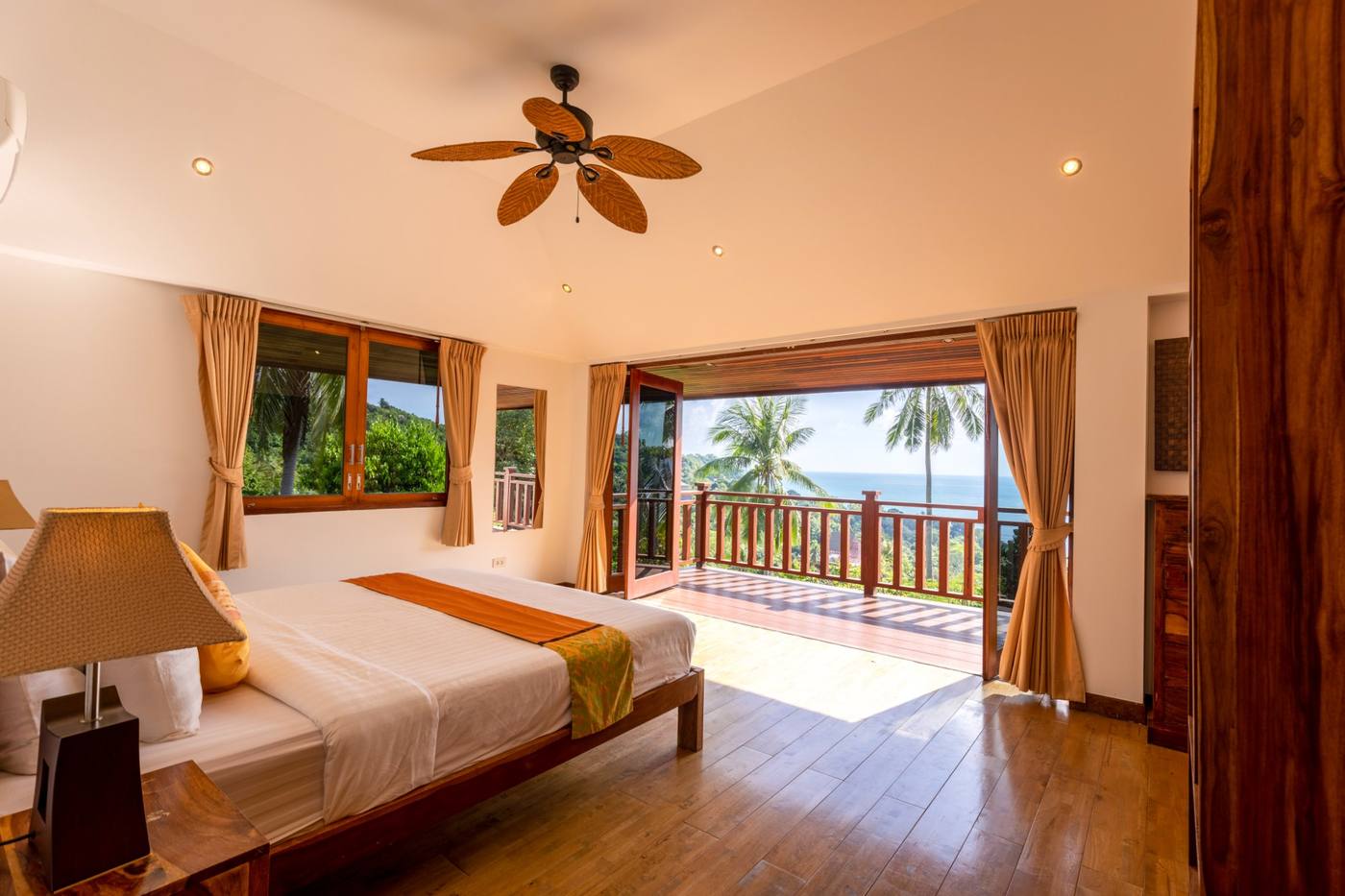Ocean view bedroom