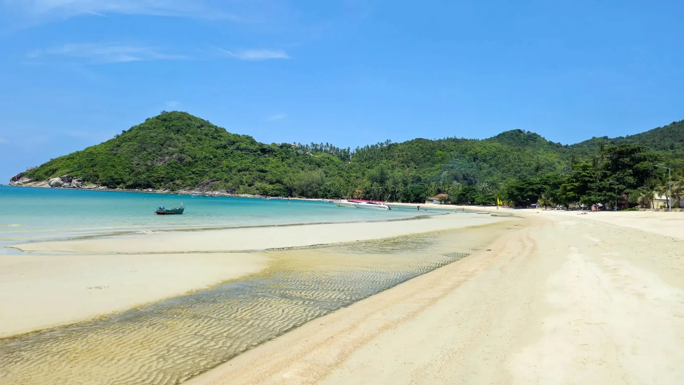 Thong Nai Pan Yai beach, white sand, Gulf of Thailand